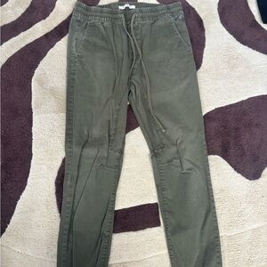 Men’s Olive Green PacSun Joggers